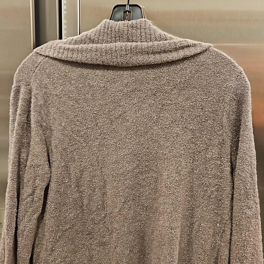 💕BAREFOOT DREAMS💕 CozyChic Lite Circle Cardigan ~ Mineral Gray Medium NWOT